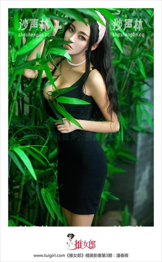 推女郎 - 潘娇娇泳装系的全套原图，看似简单，事儿很多，画面直戳我心！