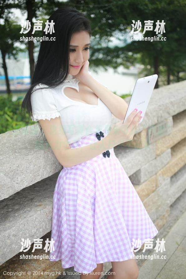 美媛馆 - 这组写真合集是朱可儿“可爱”的火力全开，让人扫兴不起来